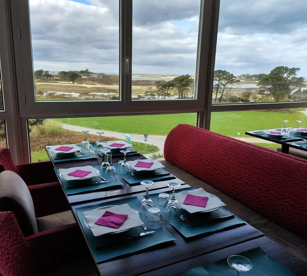 Vandrerhjem Auberge Granit Rose - Hebergement Partage En Auberge De Jeunesse - Vue Sur Mer - Dortoir Mixte & Camping Trébeurden Frankrig